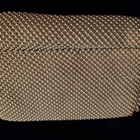 Vintage Evening bag with silver metallic beads - Picture 9 of 9